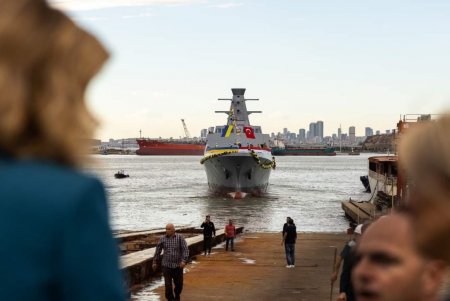 В Турции спустили на воду корвет «Гетьман Іван Мазепа» (фото)