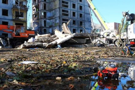 Второй день массированных ударов по объектам критической инфраструктуры, жилым домам и гражданам Украины (фоторепортаж)
