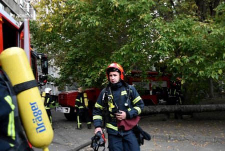 В Одессе горел один из корпусов политехнического университета (фото, видео)