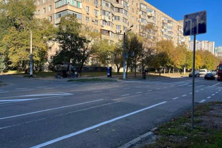 На поселке Котовского появилась новая велодорожка и разметка (фото)