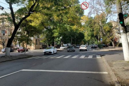 На Новосельского полностью обновлена дорожная разметка (фото)