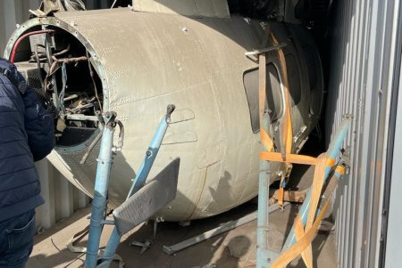 Государственное бюро расследований обнаружило на одесской таможне незадекларированный вертолет (фото, видео)