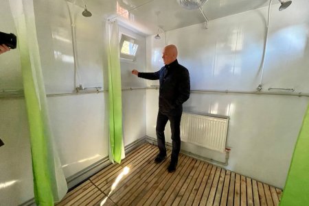 Одесский муниципалитет передал теробороне мобильный санитарный комплекс (фото)