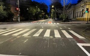 На Успенской обновлена дорожная разметка, установлены знаки и обустроены велодорожки (фото)