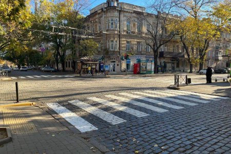 В центре города обновили пешеходную разметку (фото)