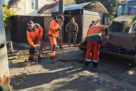 Юнипаркеры, «лежачие полицейские»: в Киевском районе демонтированы 17 объектов блокировки, затрудняющих дорожное движение (фото)