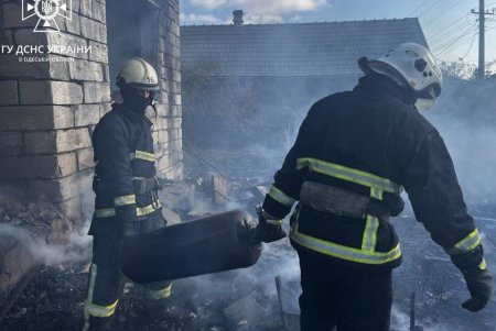 В Белгород-Днестровском районе из-за замыкания электросети сгорел жилой дом (видео, фото)