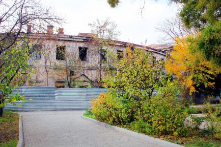 В Одесской инфекционной больнице продолжается масштабная реставрация старинных корпусов (фоторепортаж)