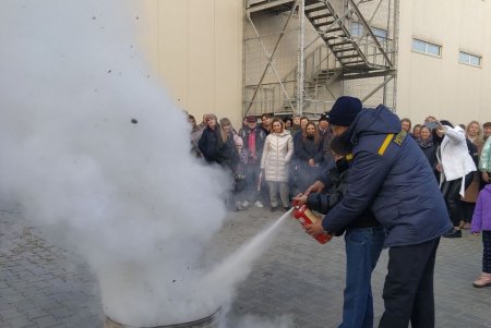 В учреждениях соцзащиты провели тренинги по эвакуации при чрезвычайных ситуациях (фото)