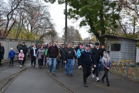 В честь 77-летия одесского троллейбуса прошла экскурсия в музей электротранспорта и поездка на электробусе по маршруту №1 (фото)