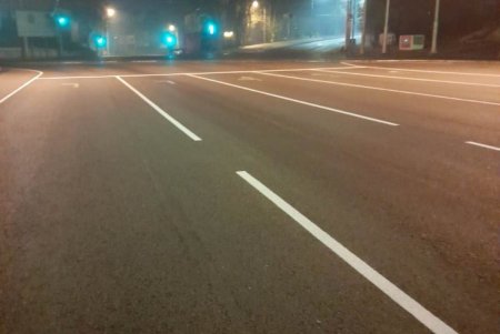 На перекрестке Балковской и Атамана Головатого обновлена дорожная разметка (фото)