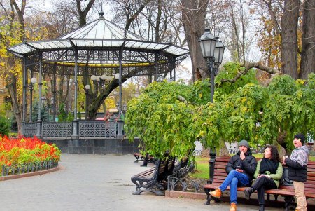 Поздняя осень на одесской Соборке (фоторепортаж)