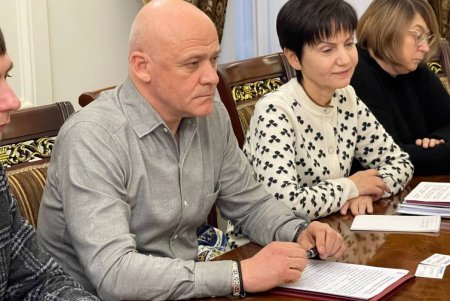 Геннадий Труханов во время встречи с представителями комиссара по делам беженцев: в помощи сейчас нуждаются не только переселенцы, но и жители города (фото)