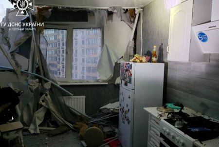 В высотном доме под Одессой взорвался газовый баллон (фото)