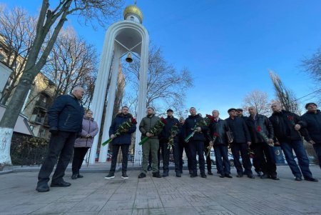 Одесситы чествуют участников ликвидации последствий Чернобыльской катастрофы (фото)