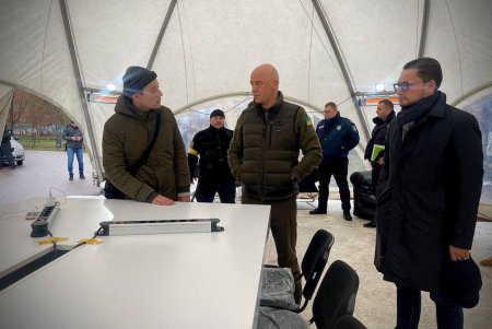 В Одессе открыли мобильные Пункты несломленности (фото, видео)
