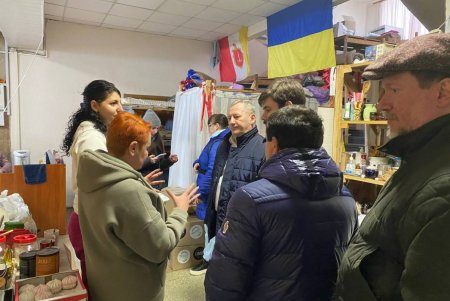 В Одессу прибыла делегация из Румынии для обсуждения дальнейшего сотрудничества и международной гуманитарной помощи (фото)
