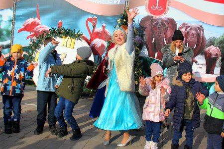 Праздник «Рождество в зоопарке» (фоторепортаж)