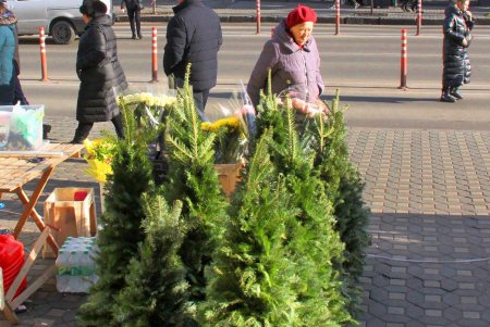 Новогодняя суета знаменитого Привоза (фоторепортаж)
