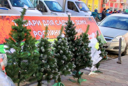 Новогодняя суета знаменитого Привоза (фоторепортаж)