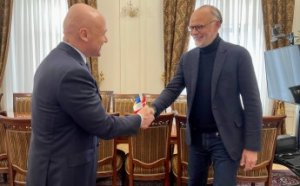 Мэр Одессы Геннадий Труханов встретился с французской делегацией во главе с господином Эдуардом Филиппом  (фото)