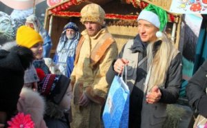 По случаю Рождества Христова в Одесском зоопарке представили красочное вертепное действо (фото)