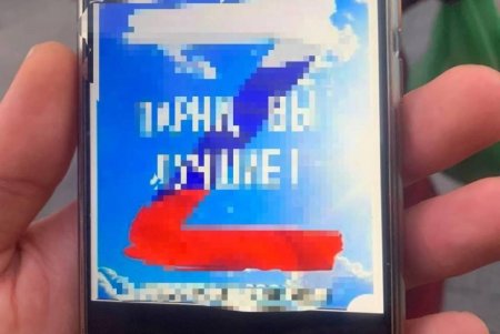 В центре Одессы патрульные задержали женщину, которая агитировала за «русский мир» (фото)