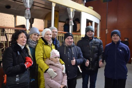 Рождественские экскурсии: сотни одесситов побывали в городском Музее истории электротранспорта (фото)