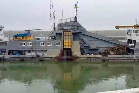 Дноуглубление позволило принимать больше судов в порту Рени, соединяющий Украину и ЕС