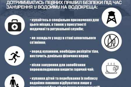 В Одесской области для крещенских купаний отведены безопасные места (список)