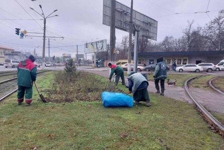 Коммунальщики привели в порядок территорию Малиновского района во время комплексной уборки (фото)