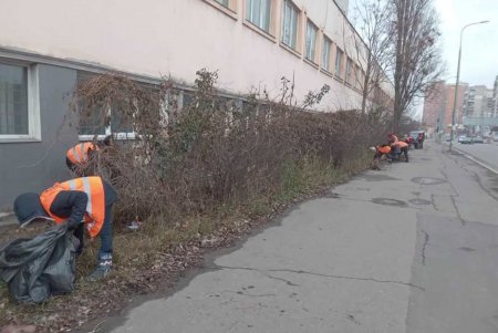 Коммунальщики привели в порядок территорию Малиновского района во время комплексной уборки (фото)