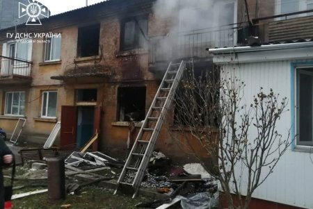 В Кодыме взорвался газовый баллон в двухэтажном доме: один человек погиб (фото)