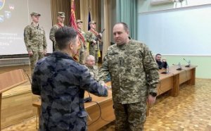 Военнослужащим Регионального управления Сил теробороны «Юг» вручили награды (фото)