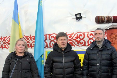 Одесса: на центральной аллее парка Шевченко открылась «Юрта Несокрушимости» (фоторепортаж) 