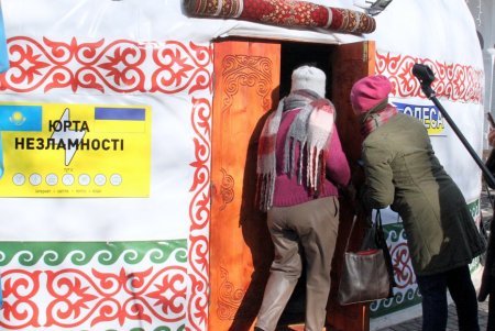 Одесса: на центральной аллее парка Шевченко открылась «Юрта Несокрушимости» (фоторепортаж) 