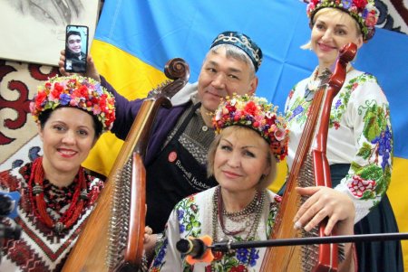 Одесса: на центральной аллее парка Шевченко открылась «Юрта Несокрушимости» (фоторепортаж) 