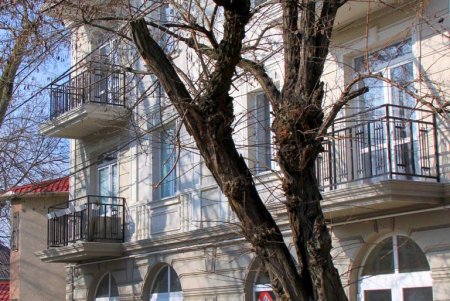 Частный сектор, современные здания и старинная остановка переулка Леваневского (фоторепортаж)  