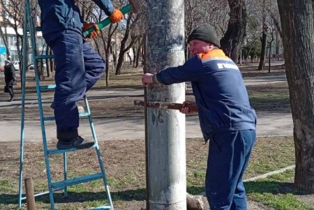 На Мясоедовской установят новые светильники (фото)