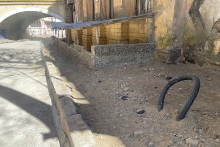 На Деволановском спуске активно идет второй этап капремонта 
