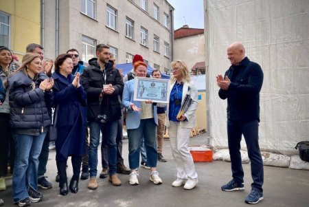 Одесский гуманитарный центр включен в Национальный реестр рекордов Украины (фото, видео)