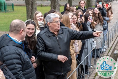 В Одесском зоопарке провели лекцию по зоопсихологии для студентов (фото)