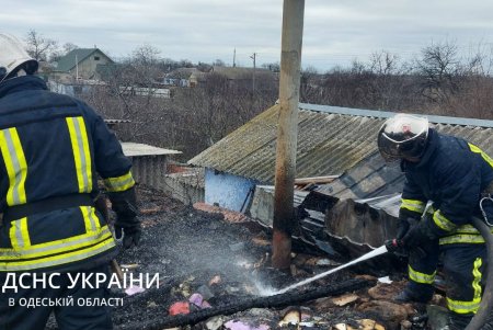 В Березовском районе при пожаре в летней кухне погиб мужчина (фото)