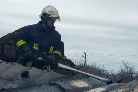 В Березовском районе при пожаре в летней кухне погиб мужчина (фото)