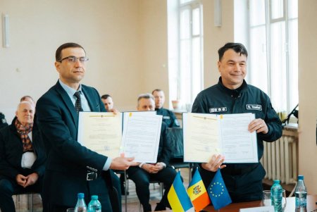 Украина и Молдова подписали соглашение о совместном контроле в пограничном пункте пропуска железнодорожного сообщения Одесской области (фото)