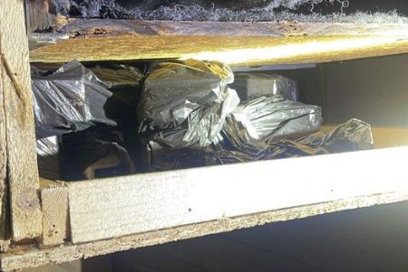 В пункте пропуска «Орловка» изъяли более 800 пачек контрабандных сигарет (видео)