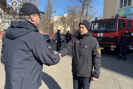 Спасатели Одесской области получили три пожарных автомобиля в рамках благотворительной помощи (фото)