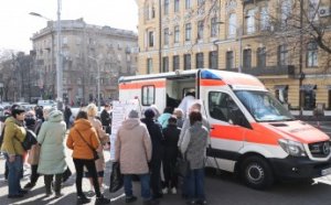 Одесские медики и общественники провели акцию ко Всемирному дню борьбы с туберкулезом