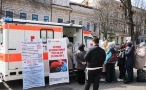 Одесские медики и общественники провели акцию ко Всемирному дню борьбы с туберкулезом