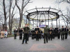В Одессе с «песней к Победе» отметили День Национальной гвардии Украины (фото)